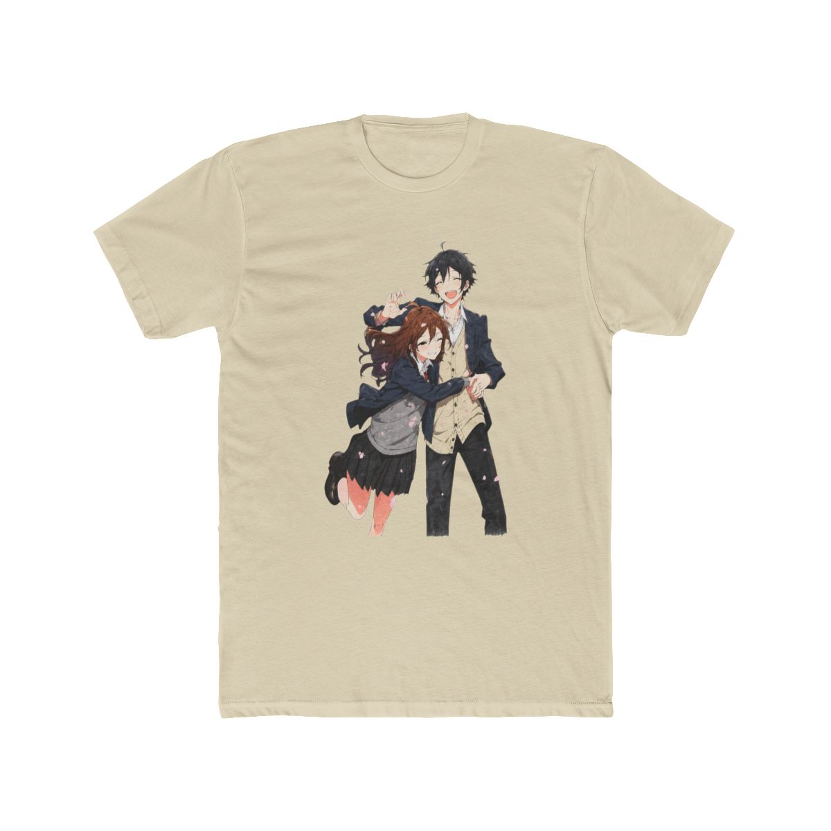 Horimiya Duo Hug Boyfriend Fit Girls T Shirt
