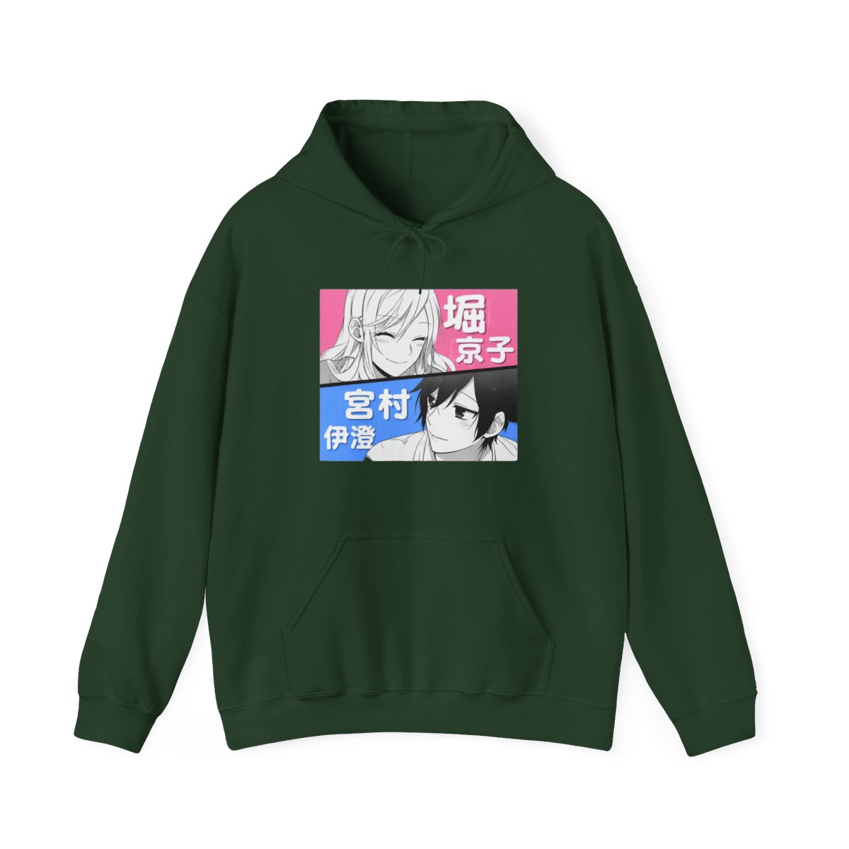 Horimiya Hoodie - Japan Anime Hoodie Print Hooded Hoodie | Horimiya Merch Store - alternate angle 5, merchandise