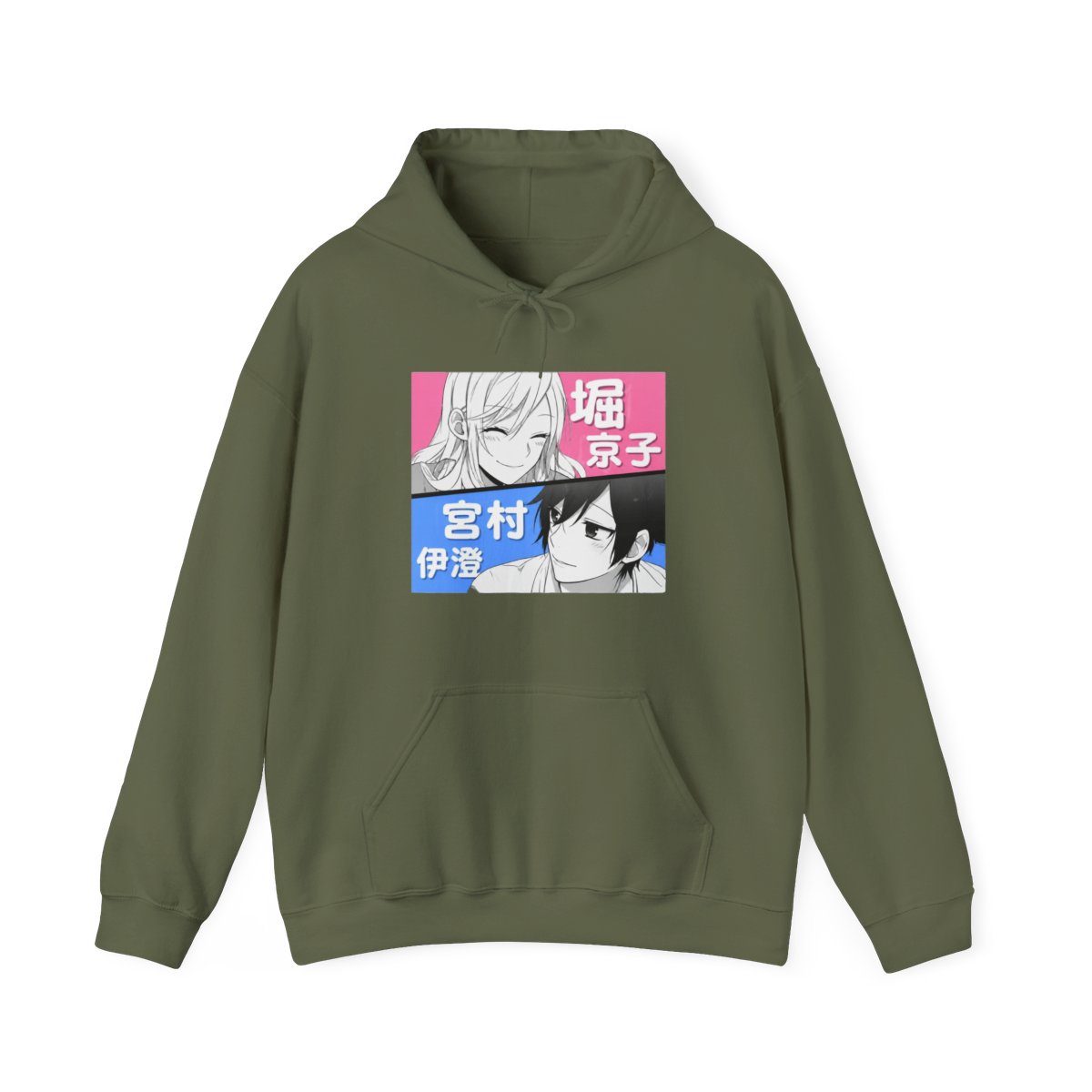 Horimiya Hoodie - Japan Anime Hoodie Print Hooded Hoodie | Horimiya Merch Store - alternate angle 4, merchandise